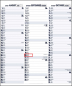 Preview: 3-MONATSPLANER - BÜROPLANER - OFFICE PLANER